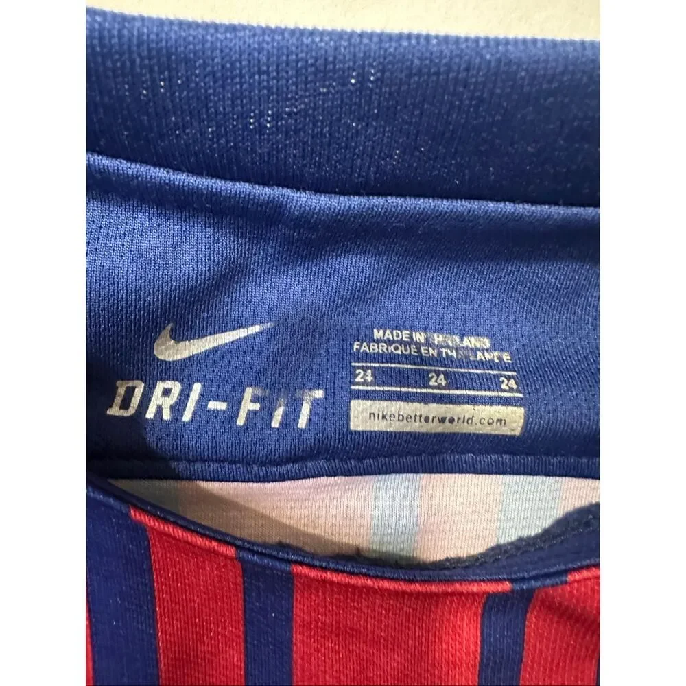 Nike FC Barcelona Lionel Messi #10 Home Jersey Kids Size 24 Dri-FIT 2017 2018
